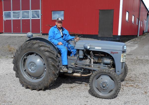 Veterantraktor - Ferguson - TED, 1951, 4 cyl, fotogen, 24 hk. Körbar, fint skick med bra däck. Tillv...